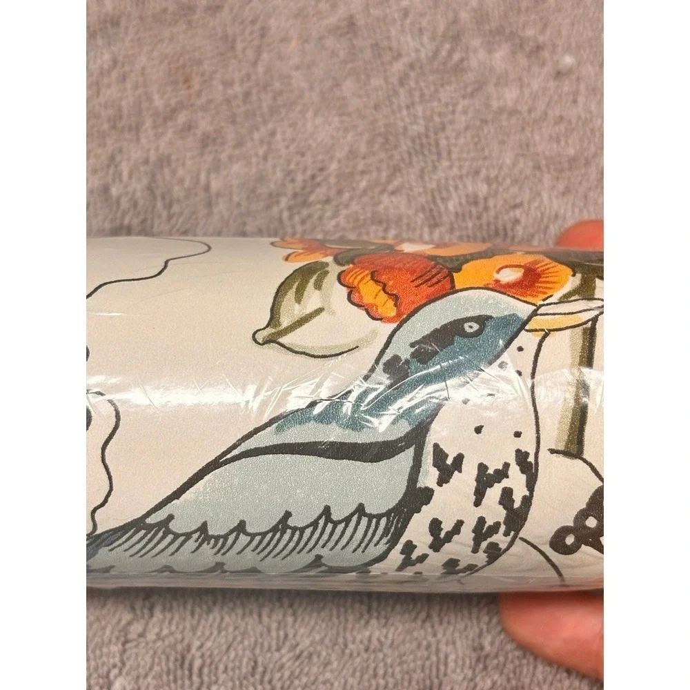 A Street Prints Bird Floral Wallpaper 56sqft SCH12802 Whimsy Pink‎ Fauna